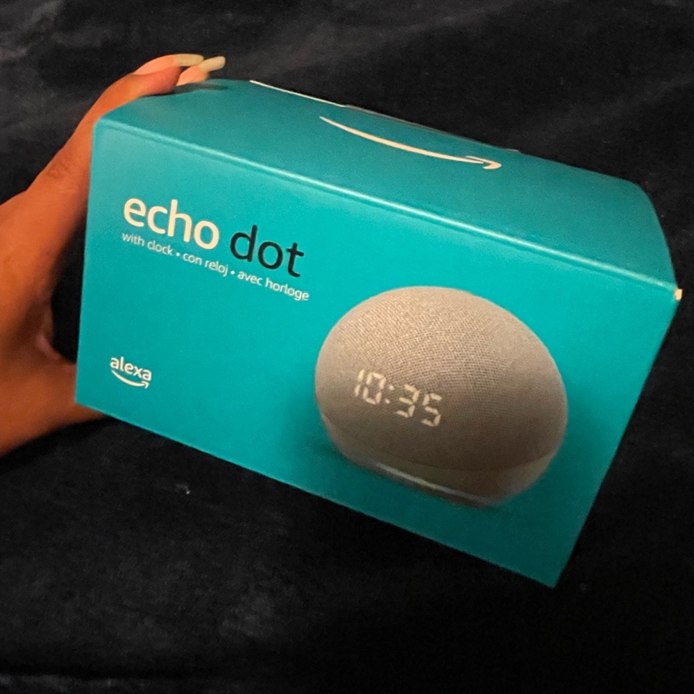 Echo Dot with Clock